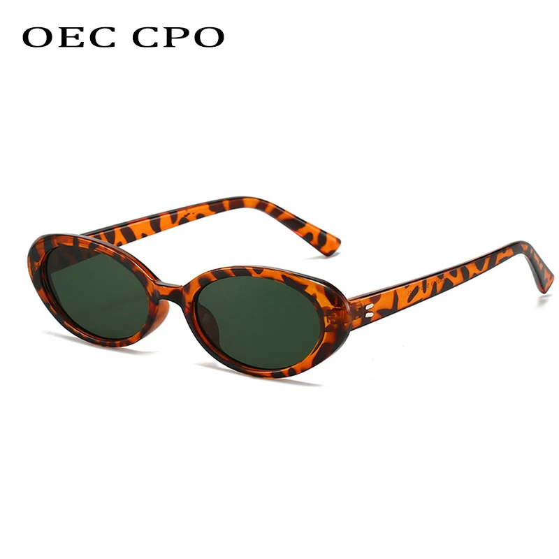 Retro Vintage Oval Sunglasses Woman 2024 Brand Designer Round Sun Glasses Men UV400 Punk Style Luxury Eyewear Female Oculus - Image 4
