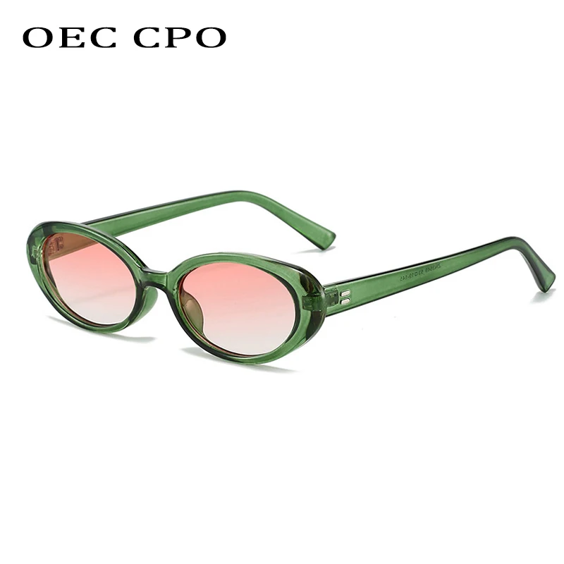 Retro Vintage Oval Sunglasses Woman 2024 Brand Designer Round Sun Glasses Men UV400 Punk Style Luxury Eyewear Female Oculus - Image 3