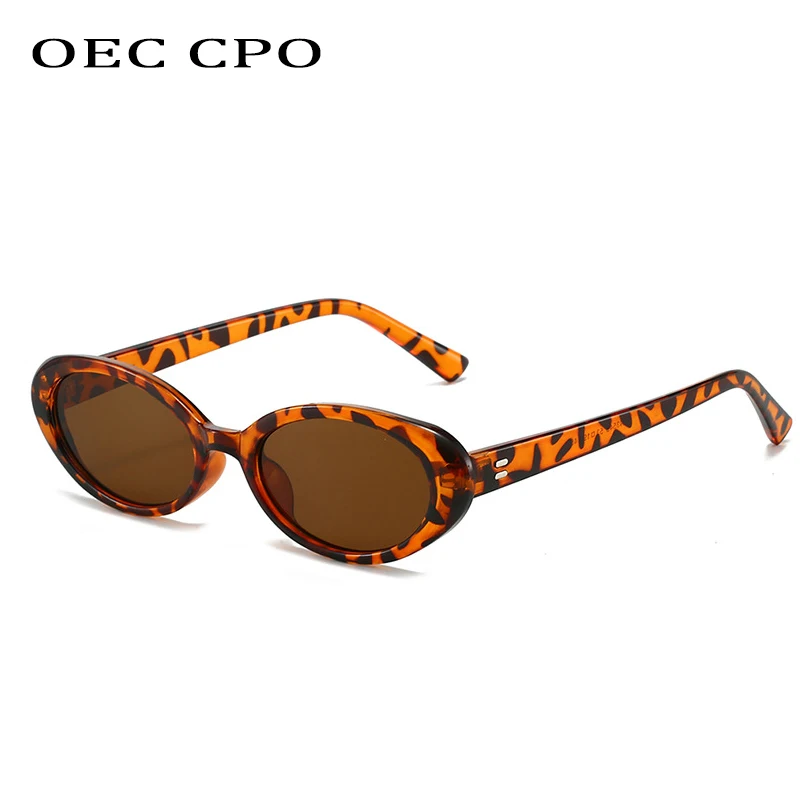 Retro Vintage Oval Sunglasses Woman 2024 Brand Designer Round Sun Glasses Men UV400 Punk Style Luxury Eyewear Female Oculus - Image 5