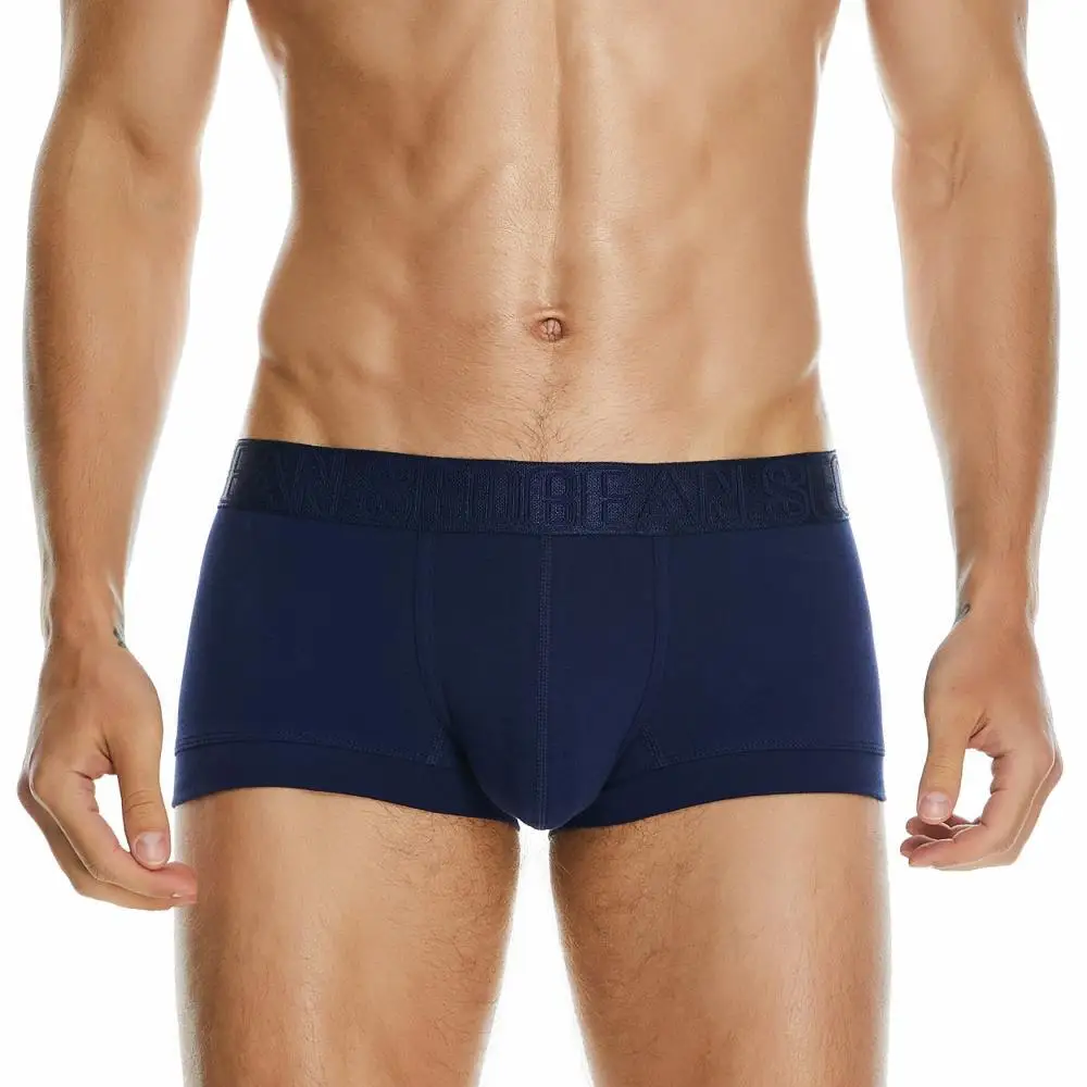 SEOBEAN Brand Men's Boxers Panties Cotton Men Underwear Boxer Shorts Sexy Men Boxer Briefs Solid Color Underpants Boxer For Man - Image 3