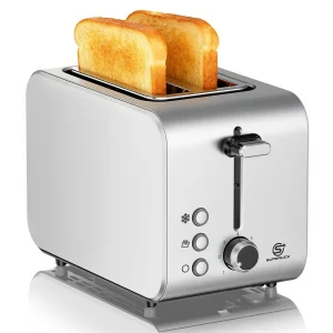 SUPERLEX 2 Slices Toaster Compact Multifunction Toaster Oven Convenient Operation Safe & Efficient Perfect for Home Use 240V