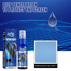 Screen Cleaning Agent Scratch-Resistant Glass Brightening Anti Fingerprint Monitor Polish Protect Glasses Cleaner Coating Liquid