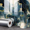 Self Adhesive Marble Wallpaper 1 Roll Waterproof Antifouling Thick Foam Wall Sticker for Bedroom Living Room