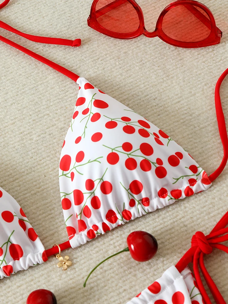 Sexy Micro Bikini Women Swimsuit 2025 Two-piece Thong Bikinis Sets Lace Up Beach Wear Female Swimwear for Woman Bathing Suits - Image 3
