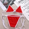 Sexy Women Halter Neck Strap Female Biquini Push-up Bra Bikini Sets Swimsuit Bathing Suit Swimwear