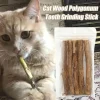 Silvervine Sticks for Cats Natural Catnip Chew Sticks Teeth Molar Chewing Toys for Cat Kitten Kitty Gifts