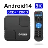 Smart TV Box G96 Max Android 14 Allwinner H618 Support Dual Band Wifi 2.4G 5G Wifi6 AV1 8K 8GB 32GB 64GB 128GB ATV Media Player