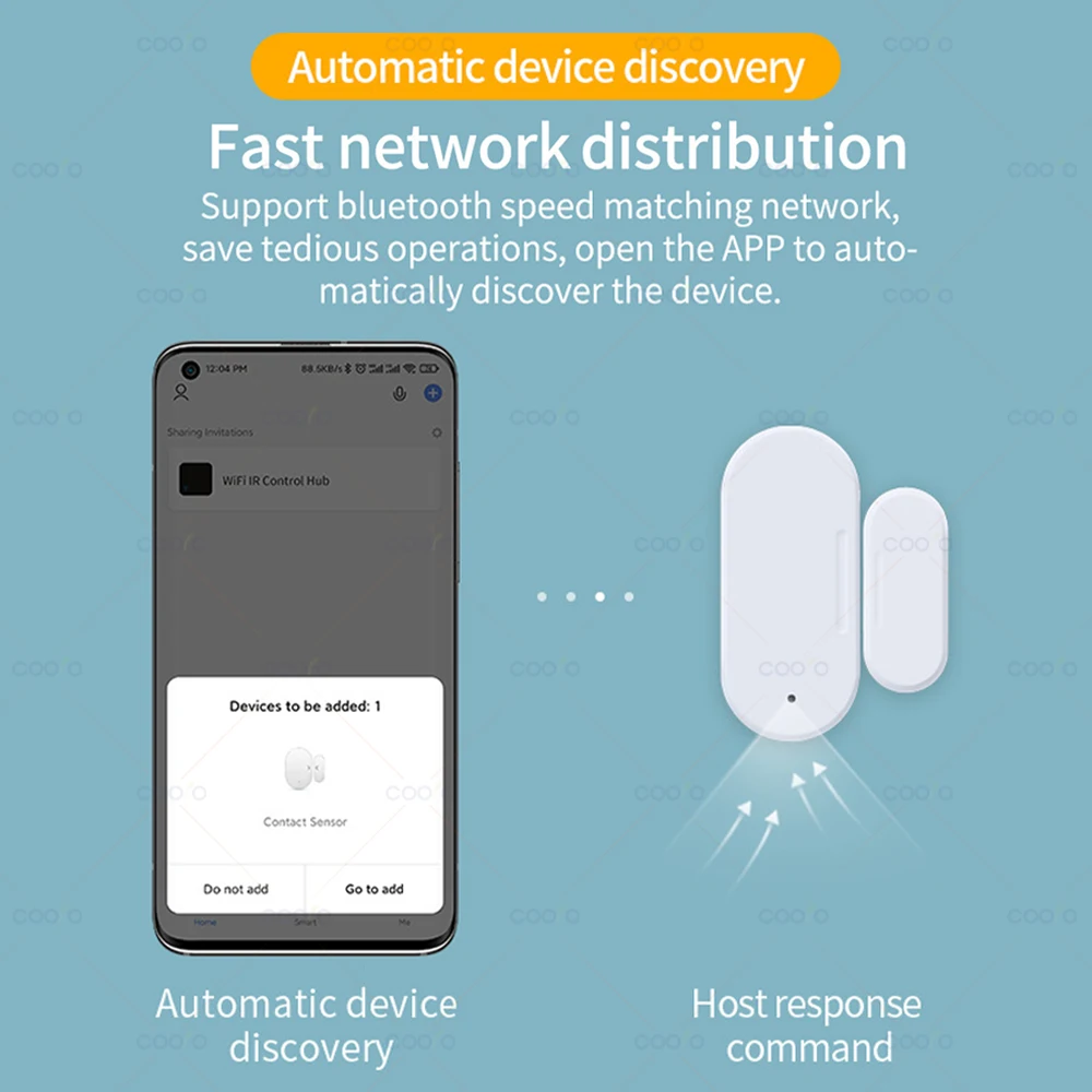 Smart ZigBee Window Door Sensor with Lux or Vibration Detection Home Security Real-time Alarm Work with Home Assistant Z2mqtt - Image 2