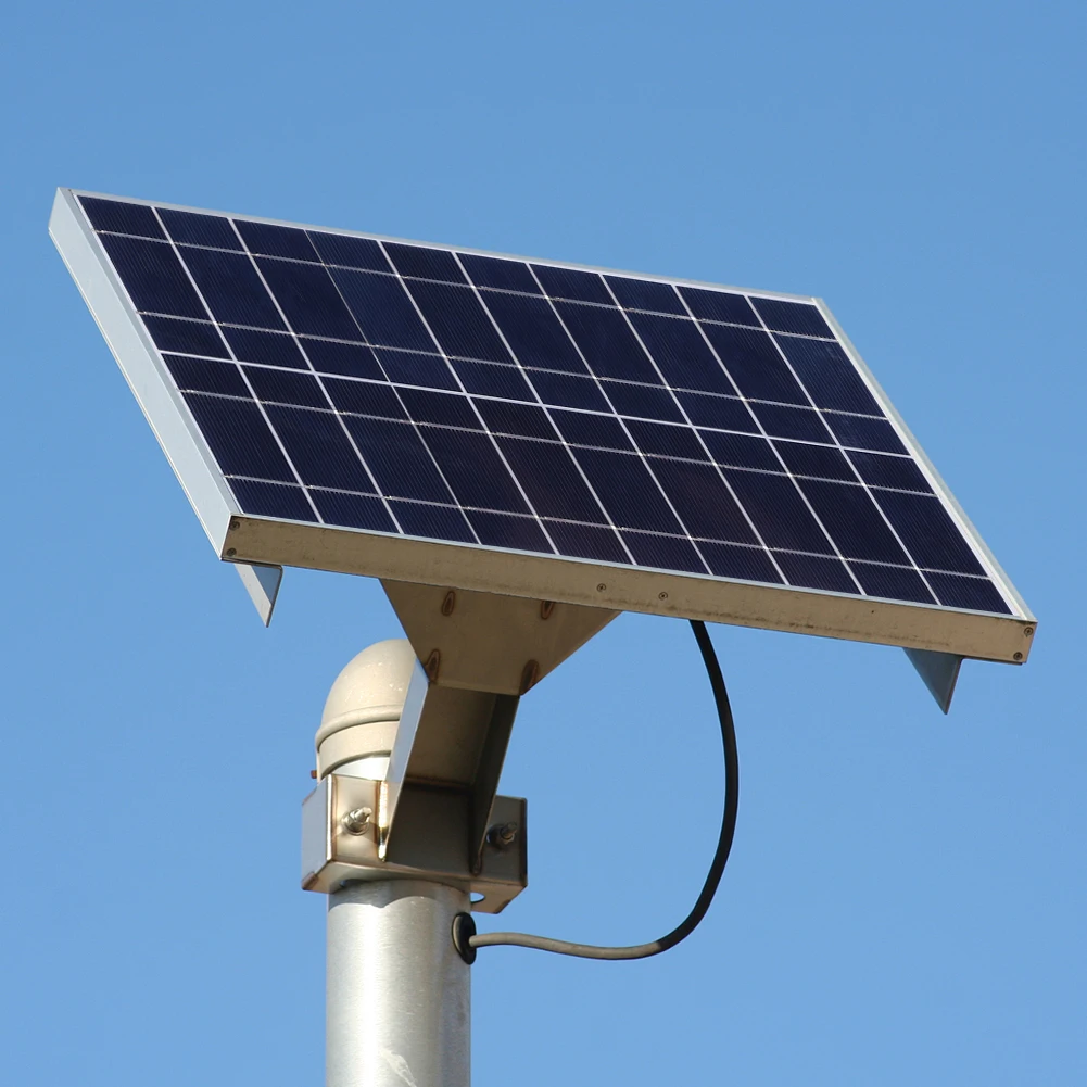 Solar Panel Charger Waterproof 20W 5V 1600MA Outdoor Solar Panels Type-C Output Lightweight for Wireless Outdoor Security Camera - Image 2