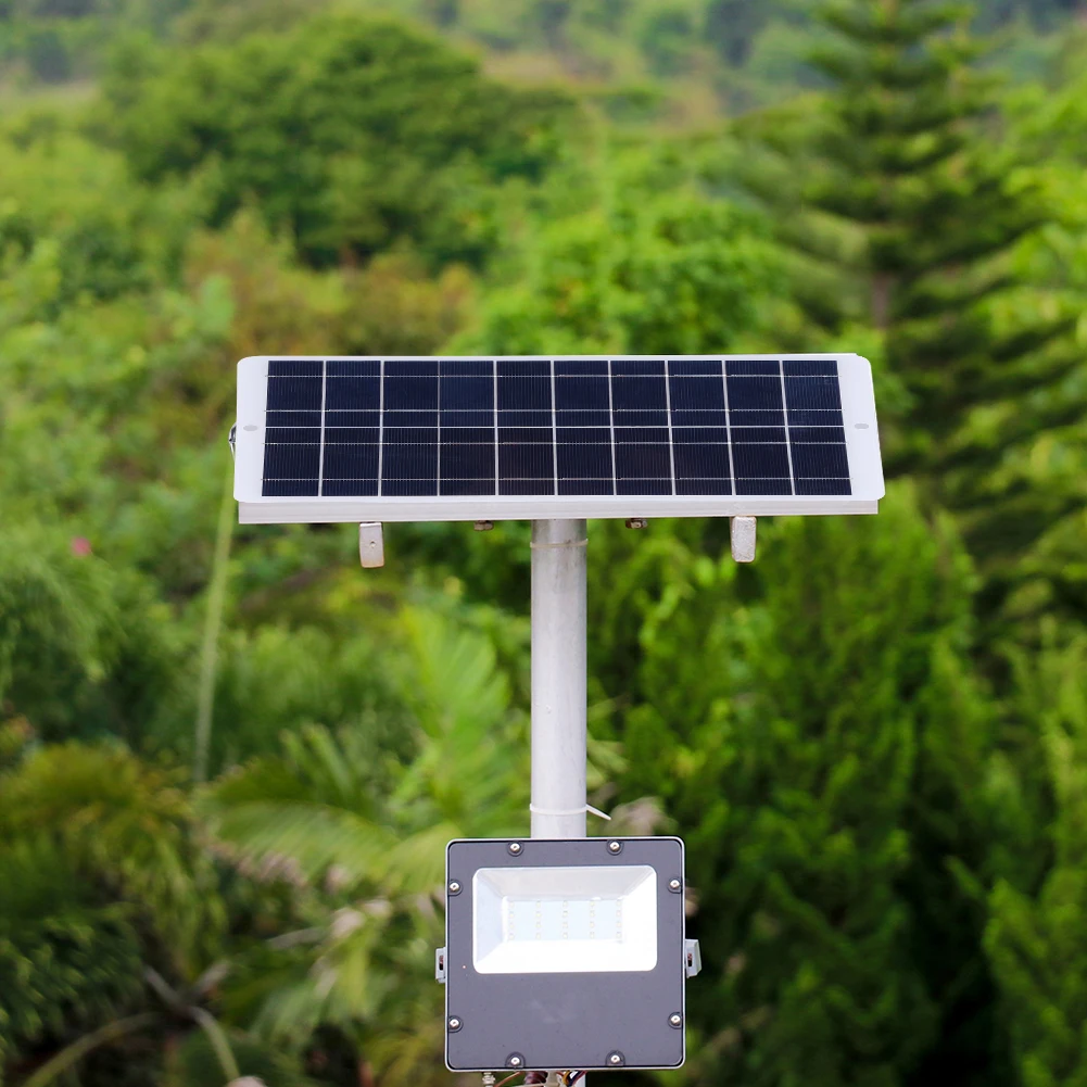 Solar Panel Charger Waterproof 20W 5V 1600MA Outdoor Solar Panels Type-C Output Lightweight for Wireless Outdoor Security Camera - Image 3