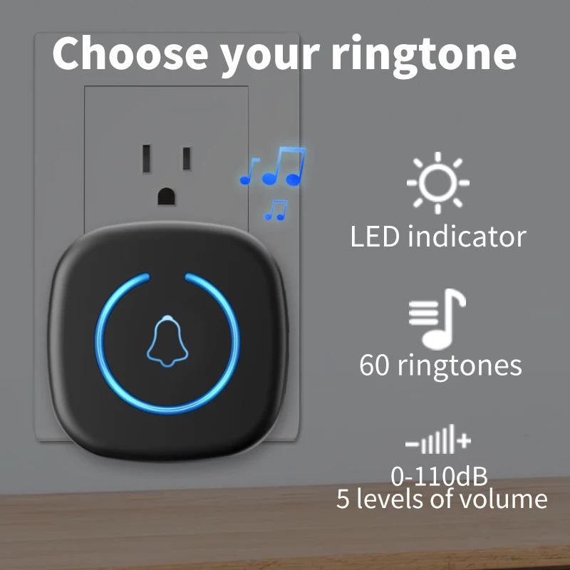 Split type Door And Window Sensor Wireless Door Magnet Sensor 60 Songs Home Protection Security Anti-Theft Alarm Volume Reminder - Image 4
