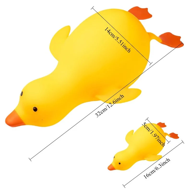 Squishy Antistress Duck Fidgets Toys Cute Goose Animals Vent Toys for Kids Adults Decompression Stretch Toys Friends Best Gift - Image 3