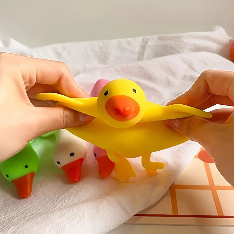 Squishy Antistress Duck Fidgets Toys Cute Goose Animals Vent Toys for Kids Adults Decompression Stretch Toys Friends Best Gift - Image 4