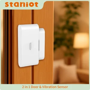 Staniot 433MHz Vibration Sensor Door Window Detection SOS Button Accessories Security Protection For Smart Home Alarm System