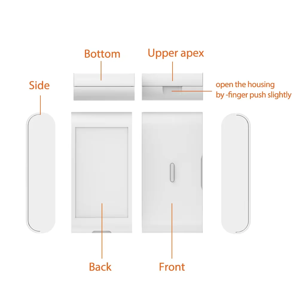 Staniot 433mhz Vibration Detector Window Sensor SOS Button Home Anti-Theft Device Wireless Glass Break Sensor Security Alarm - Image 5