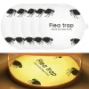 Sticky Dome Flea Trap Flea Killer Trap Light Bulb Pet Control Non-Toxic No Insecticides Flea Trap for Home House Inside