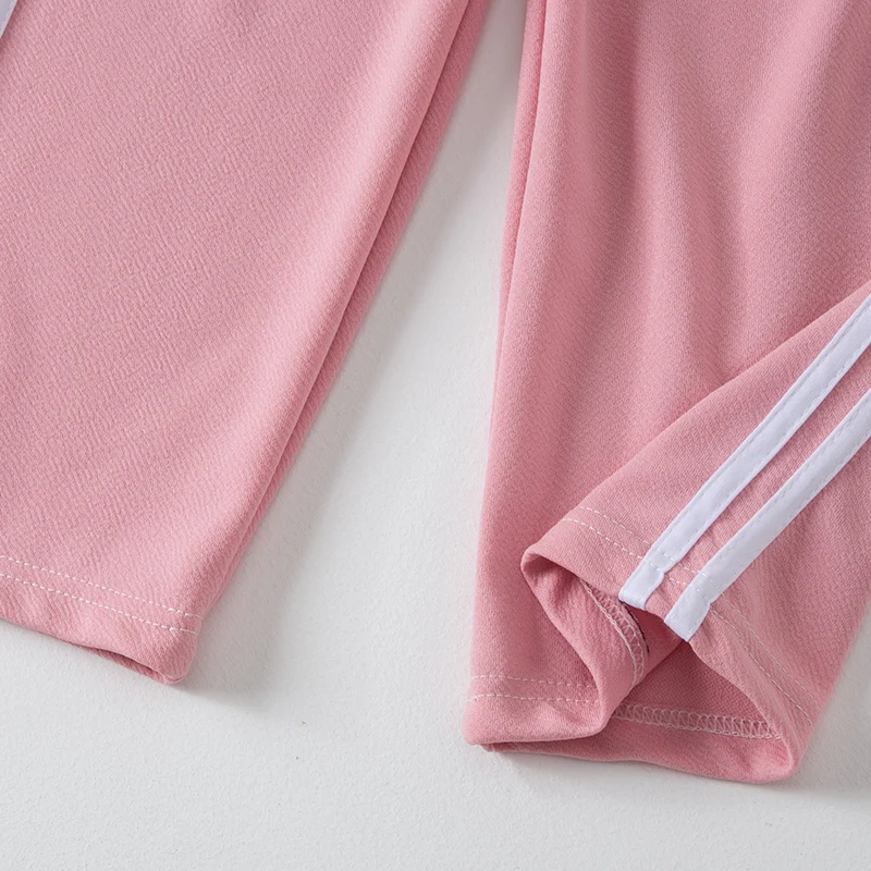Summer CHILDREN'S Thin Wide-leg Pants Boys and Girls Color Leisure Sports Straight Pants Comfortable Pants. - Image 5