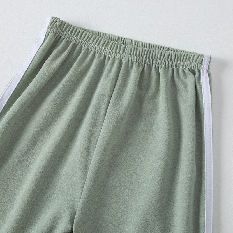 Summer CHILDREN'S Thin Wide-leg Pants Boys and Girls Color Leisure Sports Straight Pants Comfortable Pants. - Image 6