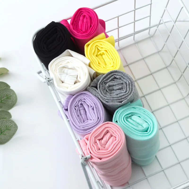 Summer New Girls Leggings Kids Modal Pants Teen Student Fashion Solid Soft Wild Tight For 3-12 Years Children Casual Trousers - Image 5