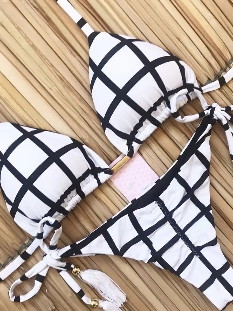 Swimwear Women Swimsuit 2020 Sexy Print Bikini Set Push Up Bathing Suit Brazilian Biquini Beach Female Swim Wear Thong Bikinis - Image 5