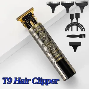 T9 Hair Clipper Beard Shaving Body Hair Trimmer Clippers Electric Hair Cutting Machine Professional Barber Men Trimmer Shaver