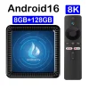 TV Box Android 16 Q17 Media Player Bluetooth 6.0 Allwinner H313 Ram 4GB 8GB Rom 64GB 128GB Set Top Box 8K Ultra 4K Smart TV Box
