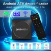 TV Fire Box MX10 K1 Android 14 Allwinner H313 Quad-core Mali-G31 Smart TV Box Multi-Languages TV Stream