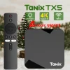 Tanix TX5 Android14 TV Box Amlogic S905Y5 Quad Core 16/32/64GB AV1 BT5 2.4G&5G Wifi 4K HDR Set Top Box Home Media Player