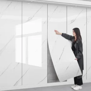 Thick foam marble wallpaper 1 roll waterproof and antifouling wall sticker self-adhesive wallpaper for bedroom and living room