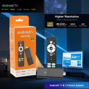 UBISHENG S02 TV Stick 4K Android TV 11 smart TV box With H313 2GB RAM 8GB ROM WiFi 2.4G/5G HDR 10+ Media Player Dual Wifi