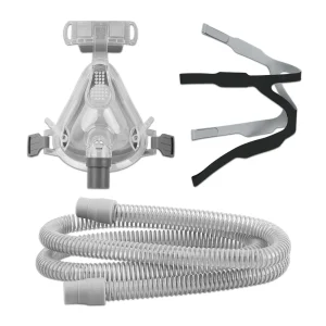 Universal for CPAP Full Face Mask Anti Snoring Sleep Apnea Sleep with Headgear Tube Inner Diameter Auto CPAP APAP BIPAP Machine