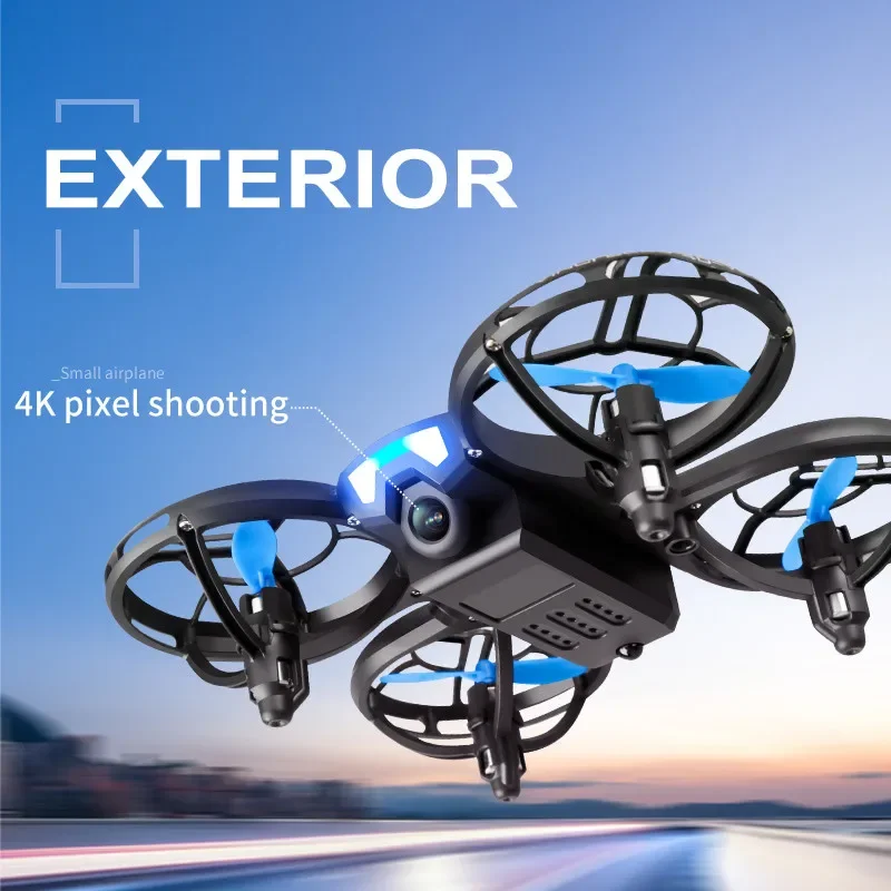 V8 New Mini Drone 4k profession HD 1080P Wide Angle Camera WiFi FPV RC Dron Height Keep Drones Helicopter Kids Toys 4DRC - Image 2