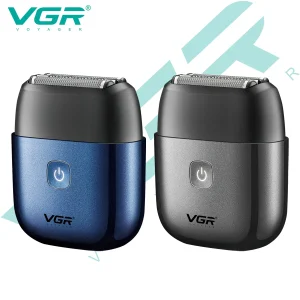 VGR V-340 Men's High end Shaver Home Convenient Magnetic Shaver Matte Body LED Digital Display Metal Double Blade Shaver