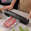 Vacuum Seal Bag and Sealing Machine Combo 2 in 1 Dual Mode Food Saver for Fruits Meat Snacks Sous Vide Preservation W/ 60 Bags