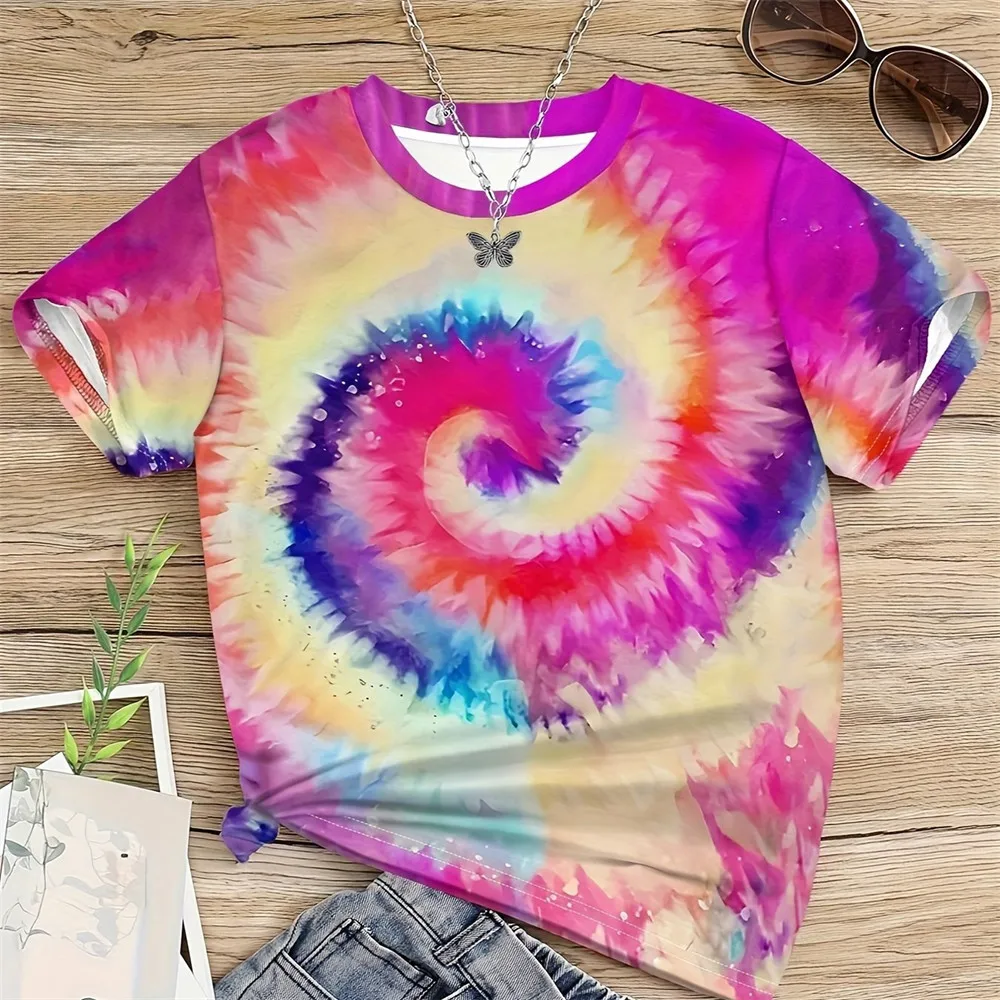 Valentines Girl Clothes Heart 3D Print Fashion Child Girls T Shirt Short Sleeve Clothes for Girls from 12 Years to 14 Years Old - Image 4