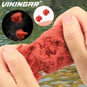 Vikingar 300g streams Fishing Bait Strong Flavor Groundbait Attractant Sticky Bite Food Additive for wildfishing rapids Pesca