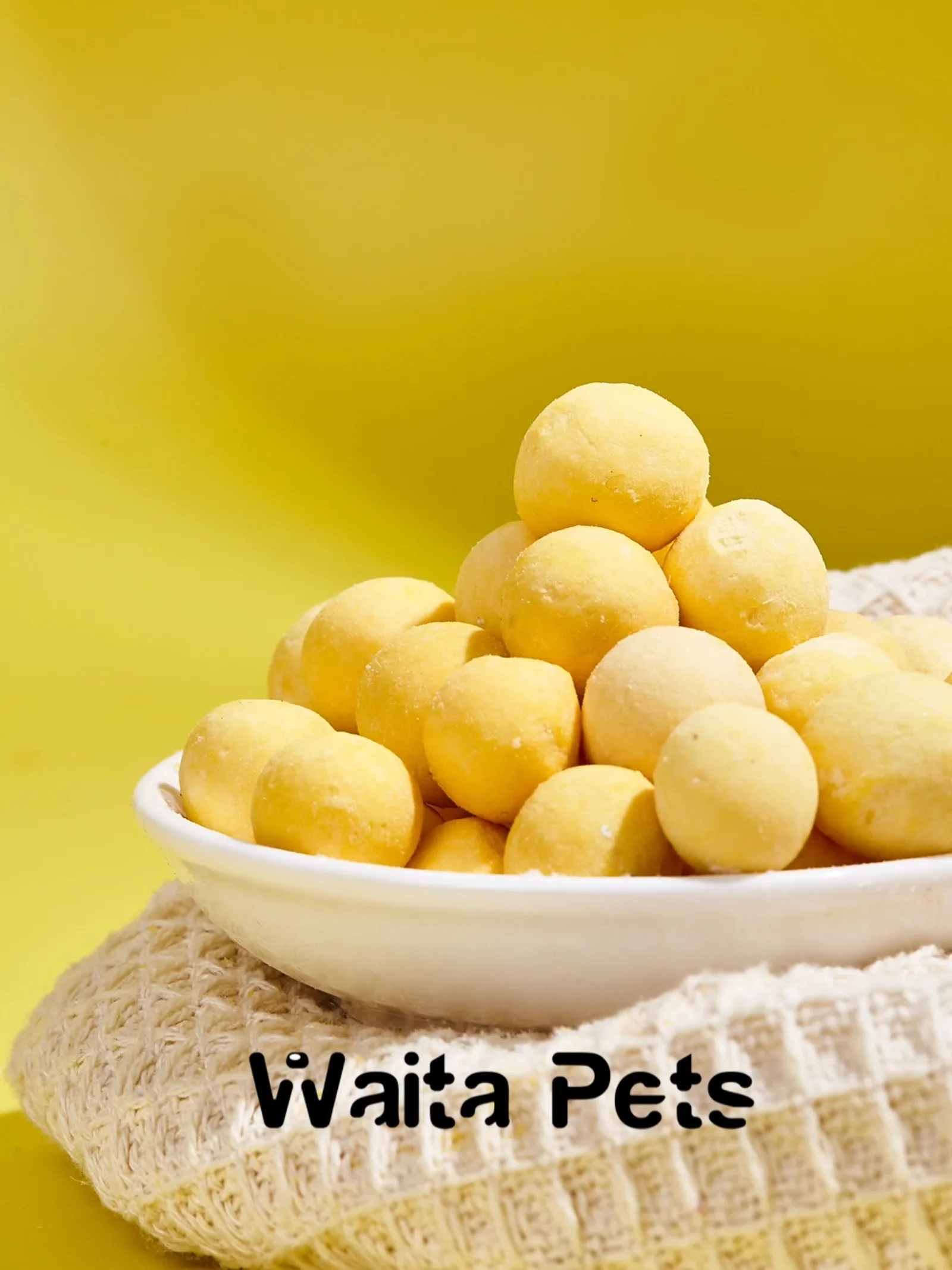 Waita Freeze Dried Quail Egg Yolk 70g Premium Pet Treats Cat Dog High Protein Nutrient Dense Skin Coat Rich Vitamins Minerals - Image 3