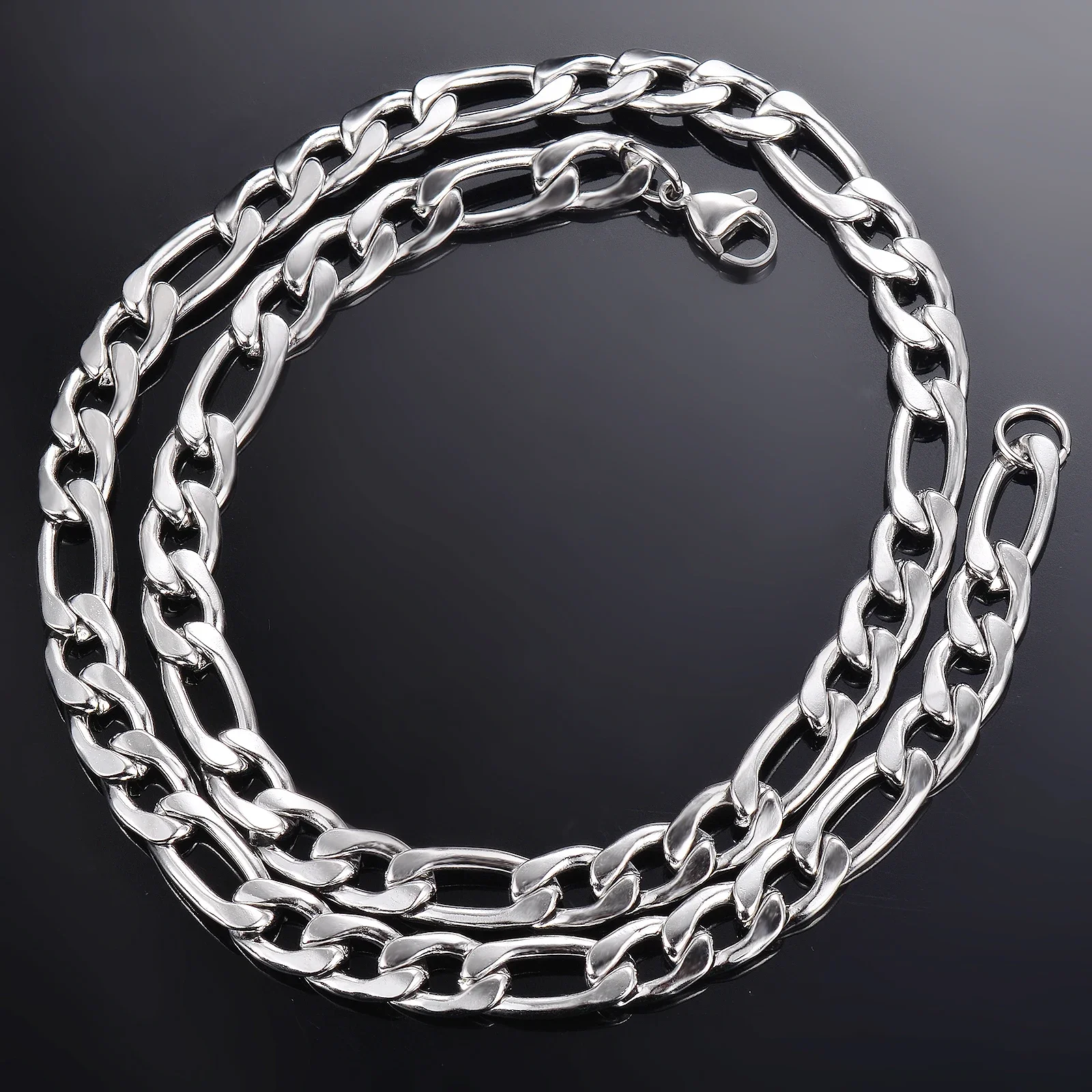 Wholesale 925 Sterling Silver Necklace 2-12mm Width 40-75cm Long Chain Lobster Clasp Men and Women Engagement Jewelry - Image 4