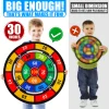 With sticky ball and dart board, indoor/outdoor sports fun party game toysaccessories random color