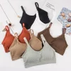 Women Seamless Bra Beautiful Back Sport Underwear Elastic Fitness Crop Top Yoga Vest Breathable Athletic BrassiereCasul Wear