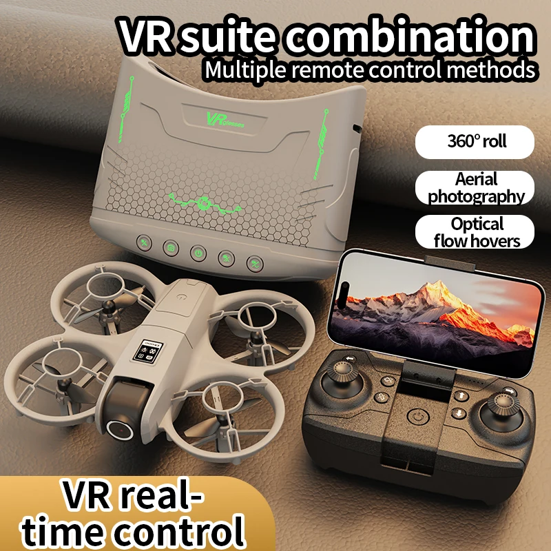 X228 VR FPV Drone HD Dual Camera Aircraft Brushless Motor WIFI 2.4G/5G RC Quadcopter Optical Flow Positioning Mini Drone Toys - Image 4