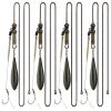 YOTO 1 Set Euro Carp Fishing Helicopter Willow Lead Rig Kit (40g-120g) – Anti-snag, Lost-lead Protection, Quick-change