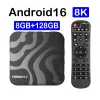 YOZHIXU T95 Max Smart TV Box Allwinner H618 Wifi6 5G Android 16 Media Player 8K Video 4K BT6.0 8GB 128GB Very Fast Set Top Box