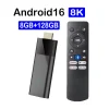 YOZHIXU TV Stick Q12 Android 16 Allwinner H313 Google Assistant Bluetooth 6.0 8K Video 8GB 128GB Media Player Fast Smart TV Box