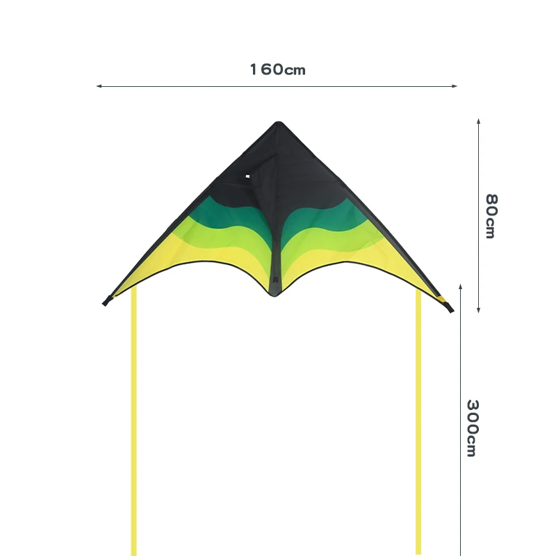 YongJian Large Beach Delta Kite for Adults and Kids Extremely Easy to Fly for Beginners Comes with 100m String Kite Handle - Image 3