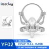 YuWell YF-02 Cpap Mask with Headgear Free Nasal Pads CPAP Full Mask Machine Sleep Apnea Anti Snoring For CPAP BIPAP Machine