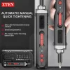 ZTEN Precision Electric Screwdriver Set Mini Screwdriver Rechargeable Cordless Screwdriver Electrician Repair Power Tool Sets