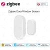 Zigbee Door Window Sensor Open Close Detector Smart Home Security Alarm Burglar Door Sensor Works With Alexa Home Assistant Z2M