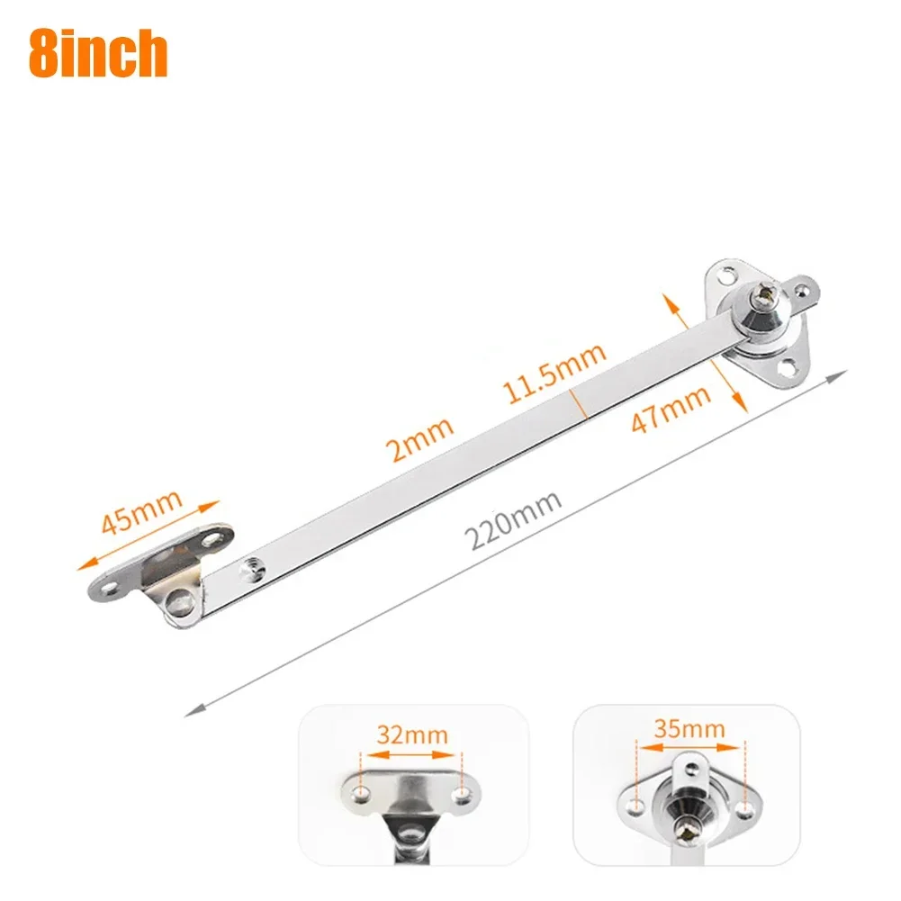 drop down hinge Bracket Drop Lid Supports Cabinet Cupboard Iron+Zinc Alloy Replacement Support Sliding Rail 2PCS Door Hinge Down - Image 2