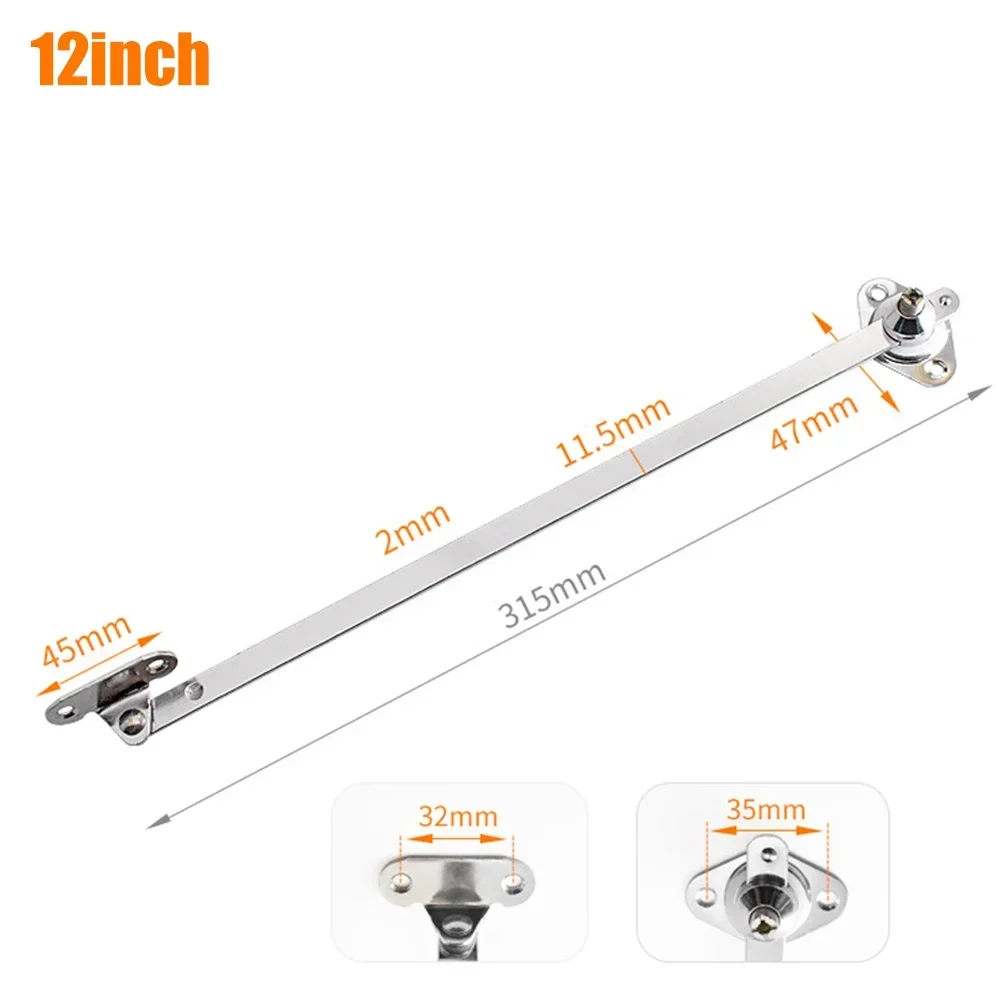 drop down hinge Bracket Drop Lid Supports Cabinet Cupboard Iron+Zinc Alloy Replacement Support Sliding Rail 2PCS Door Hinge Down - Image 4